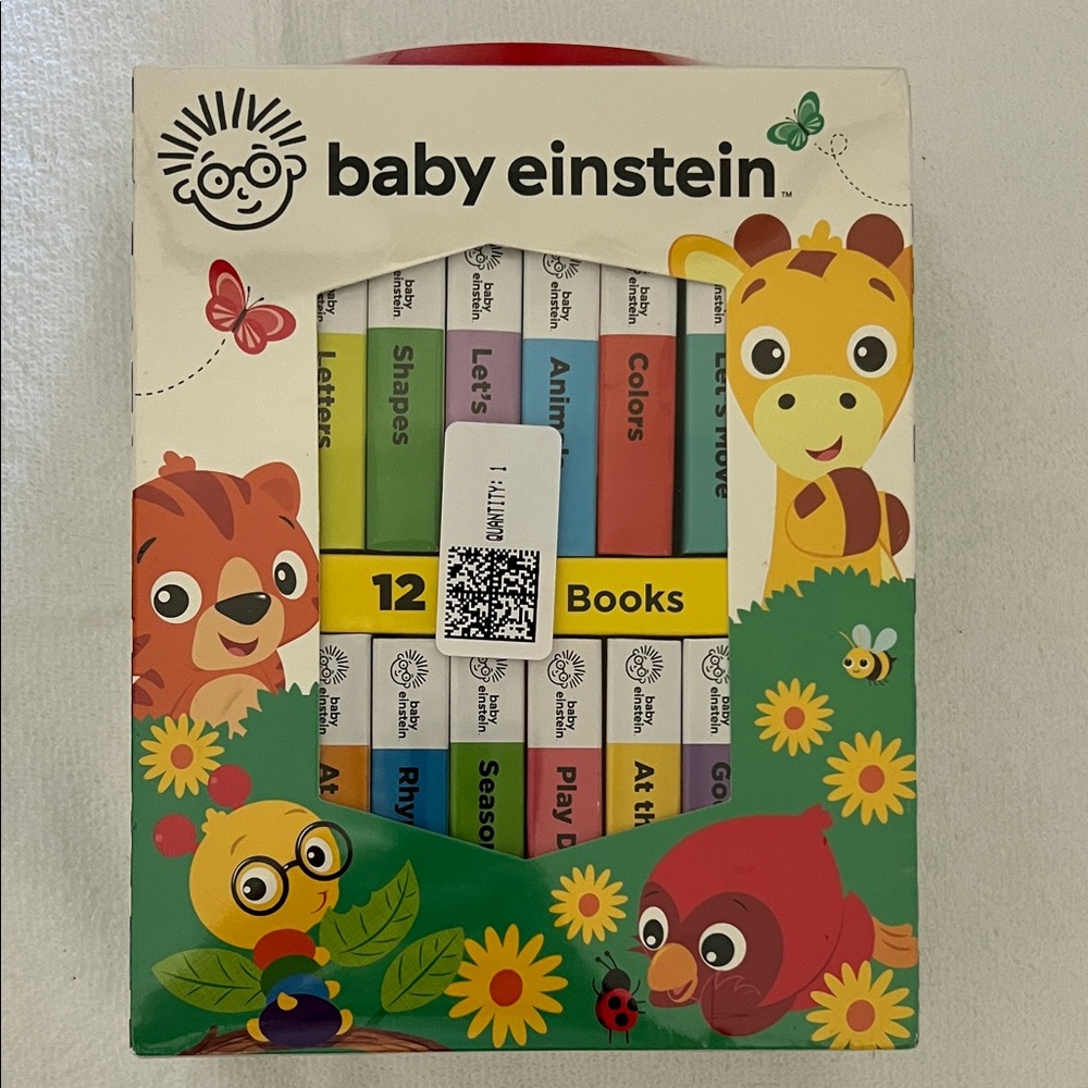 Baby Einstein 12-Book Learning Library for Kids